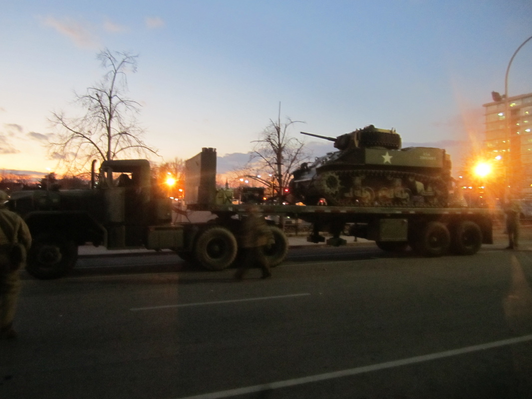 Light up Louisville parade 14th armored